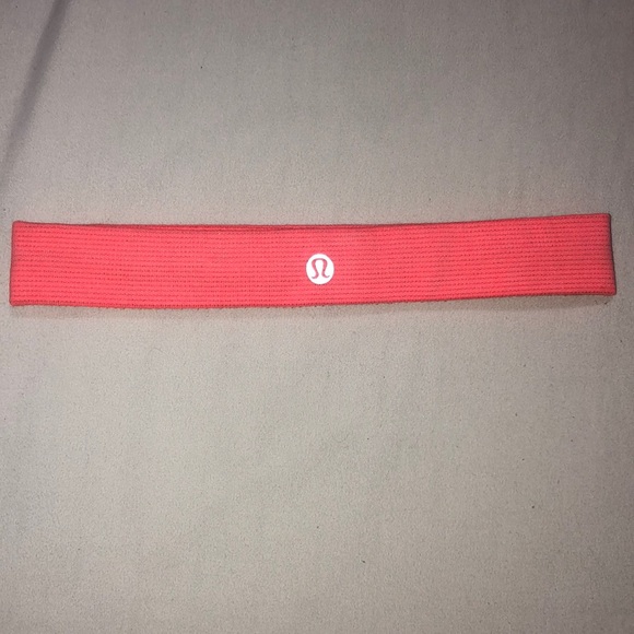 Coral Lululemon Headband - Picture 2 of 3